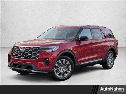 New 2025 Ford Explorer Platinum