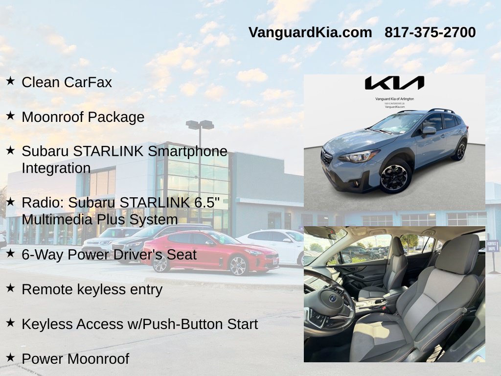 Used 2021 Subaru Crosstrek 2.0i Premium w/ Moonroof Package AWD/4WD image 6