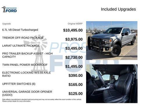 Used 2020 Ford F250 Lariat w/ Tremor Off-Road Package image 3