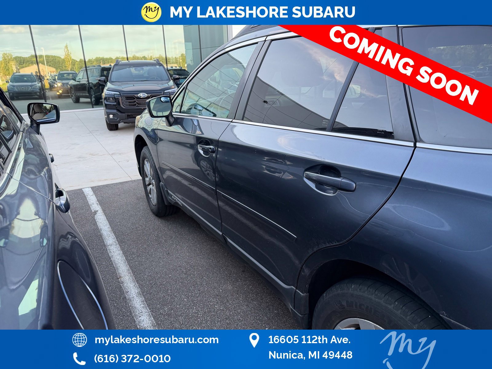 Used 2017 Subaru Outback 2.5i Premium w/ Popular Package #2 AWD/4WD image 8
