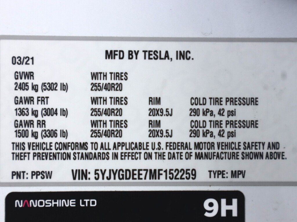 Used 2021 Tesla Model Y Long Range AWD/4WD image 43