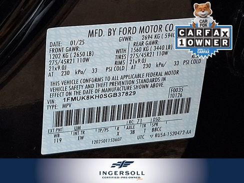 Used 2025 Ford Explorer ST-Line w/ ST-Line Street Pack image 30