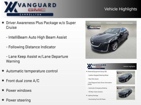 Used 2021 Cadillac CT5 Premium Luxury w/ Lighting Package image 16