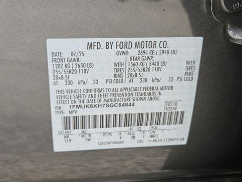 Certified 2025 Ford Explorer ST-Line image 34