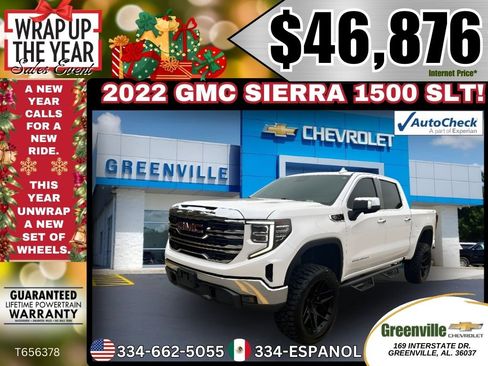 Used 2022 GMC Sierra 1500 SLT w/ SLT Convenience Package image 1