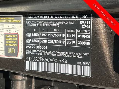 Used 2012 Mercedes-Benz ML 350 BlueTEC 4MATIC image 19