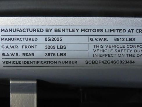 New 2025 Bentley Continental GTC image 39
