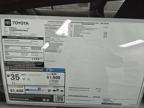 New 2026 Toyota Corolla LE image 7