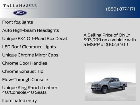 New 2026 Ford F250 King Ranch w/ Chrome Package image 31