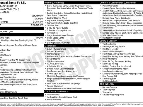 Used 2024 Hyundai Santa Fe SEL image 39
