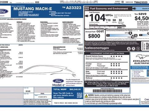 New 2026 Ford Mustang Mach-E Premium AWD/4WD image 23