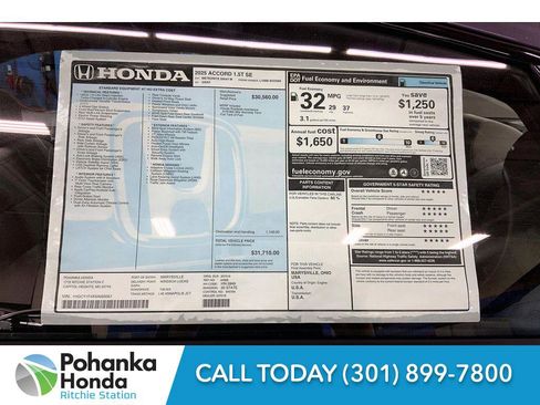 New 2025 Honda Accord SE image 22