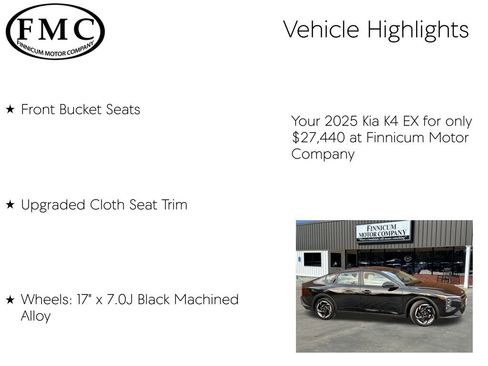 Used 2025 Kia K4 EX image 16