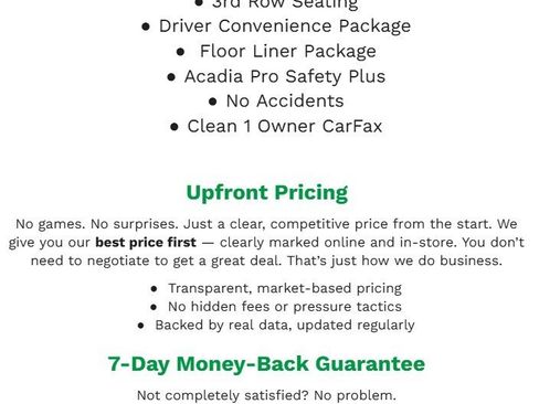 Used 2023 GMC Acadia SLE w/ Driver Convenience Package image 2