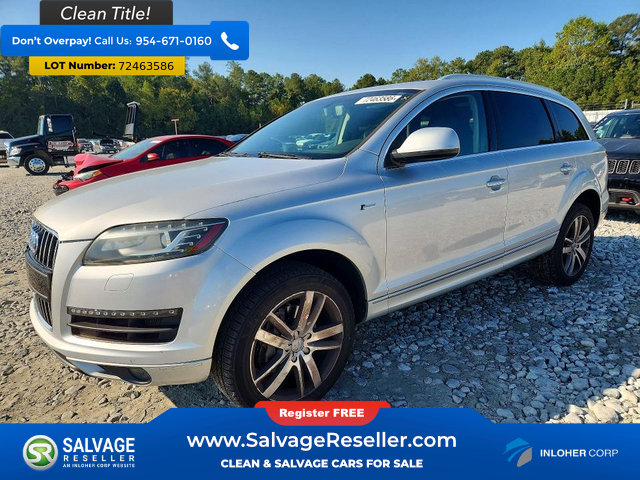 Used 2013 Audi Q7 3.0T Premium Plus w/ Premium Plus Pkg AWD/4WD image 1