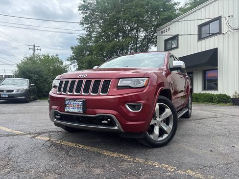 Used 2014 Jeep Grand Cherokee Overland w/ Advanced Technology Group AWD/4WD image 1