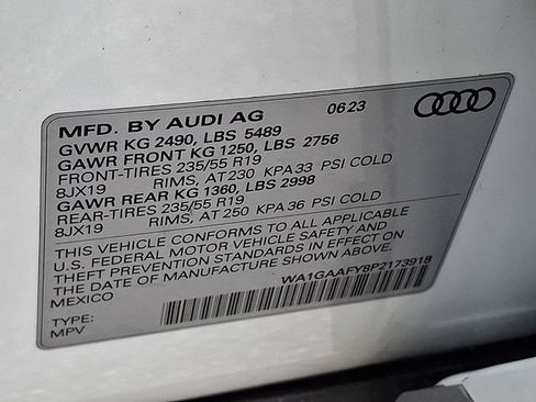 Certified 2023 Audi Q5 2.0T Premium w/ Convenience Package AWD/4WD image 26