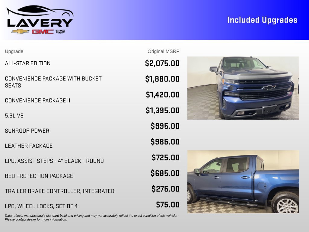 Used 2019 Chevrolet Silverado 1500 RST w/ All-Star Edition AWD/4WD image 7
