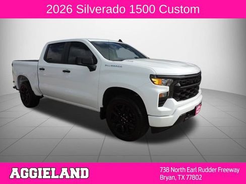 Used 2026 Chevrolet Silverado 1500 Custom RWD image 1