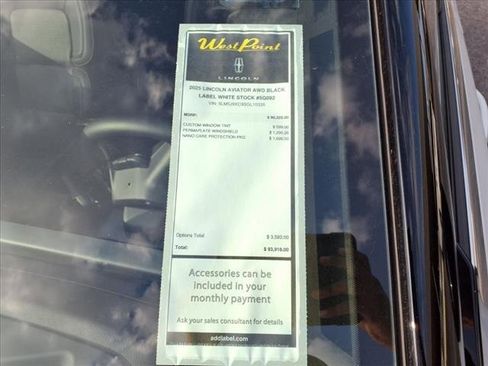 New 2025 Lincoln Aviator Black Label image 5