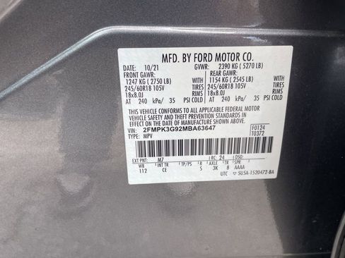 Used 2021 Ford Edge SE FWD image 14