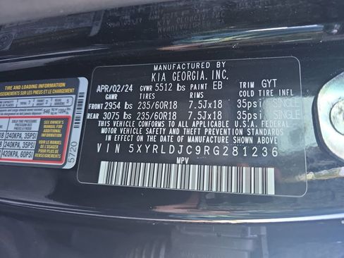 Used 2024 Kia Sorento S AWD/4WD image 29