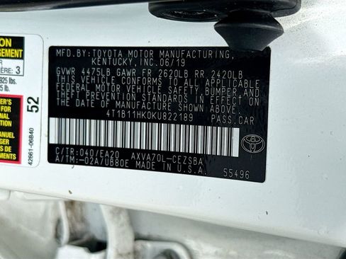 Used 2019 Toyota Camry SE image 35