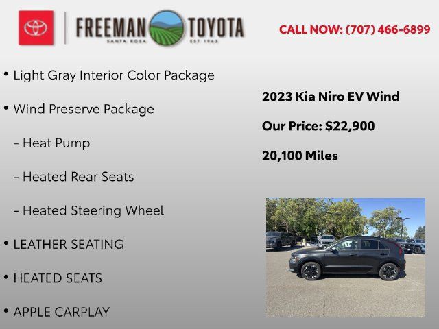Used 2023 Kia Niro Wind w/ Wind Preserve Package FWD image 5