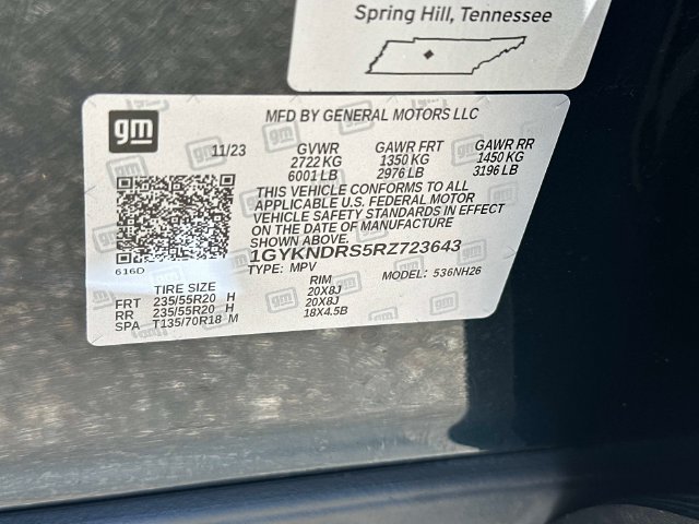 Used 2024 Cadillac XT5 Premium Luxury w/ LPO, Floor Liner Package AWD/4WD image 17