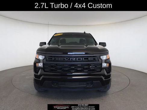 Used 2024 Chevrolet Silverado 1500 Custom w/ Turbomax Blackout Package image 31