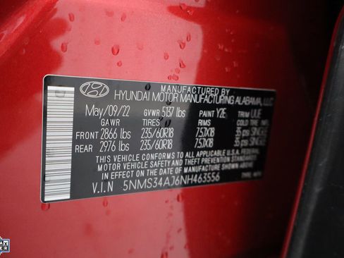 Used 2022 Hyundai Santa Fe SEL w/ Convenience + Premium Package image 32