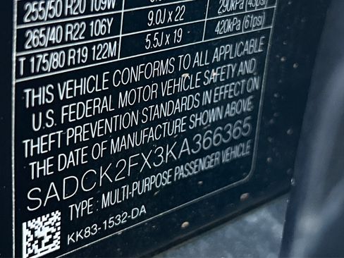 Used 2019 Jaguar F-PACE Prestige image 58