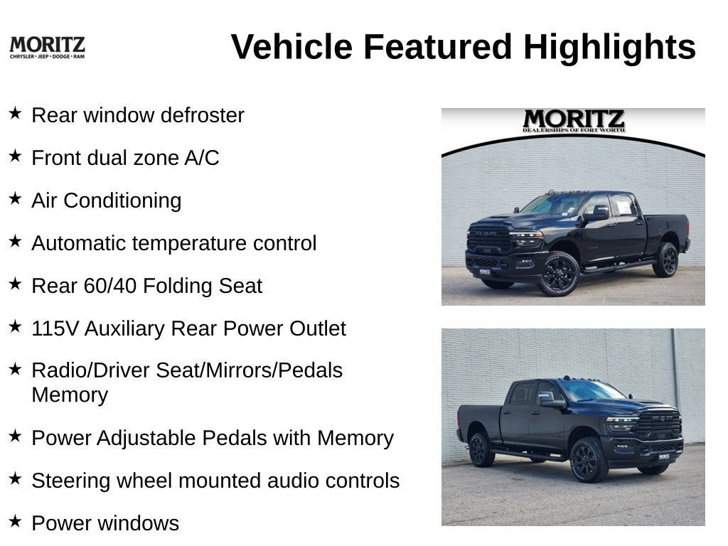 New 2026 RAM 2500 Laramie w/ Night Edition AWD/4WD image 8