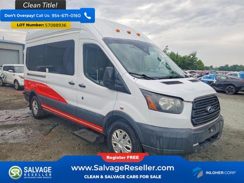 Used 2017 Ford Transit 350 148 High Roof RWD image 5