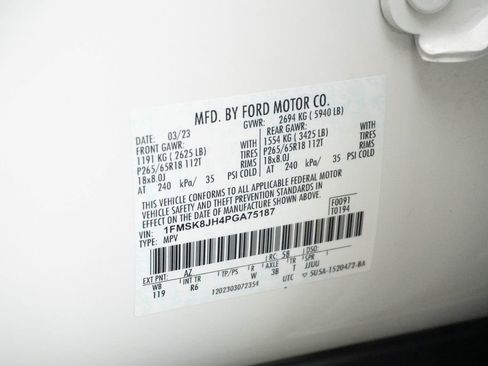 Used 2023 Ford Explorer Timberline AWD/4WD image 42