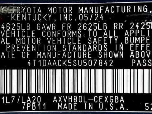Certified 2025 Toyota Camry XLE FWD image 24