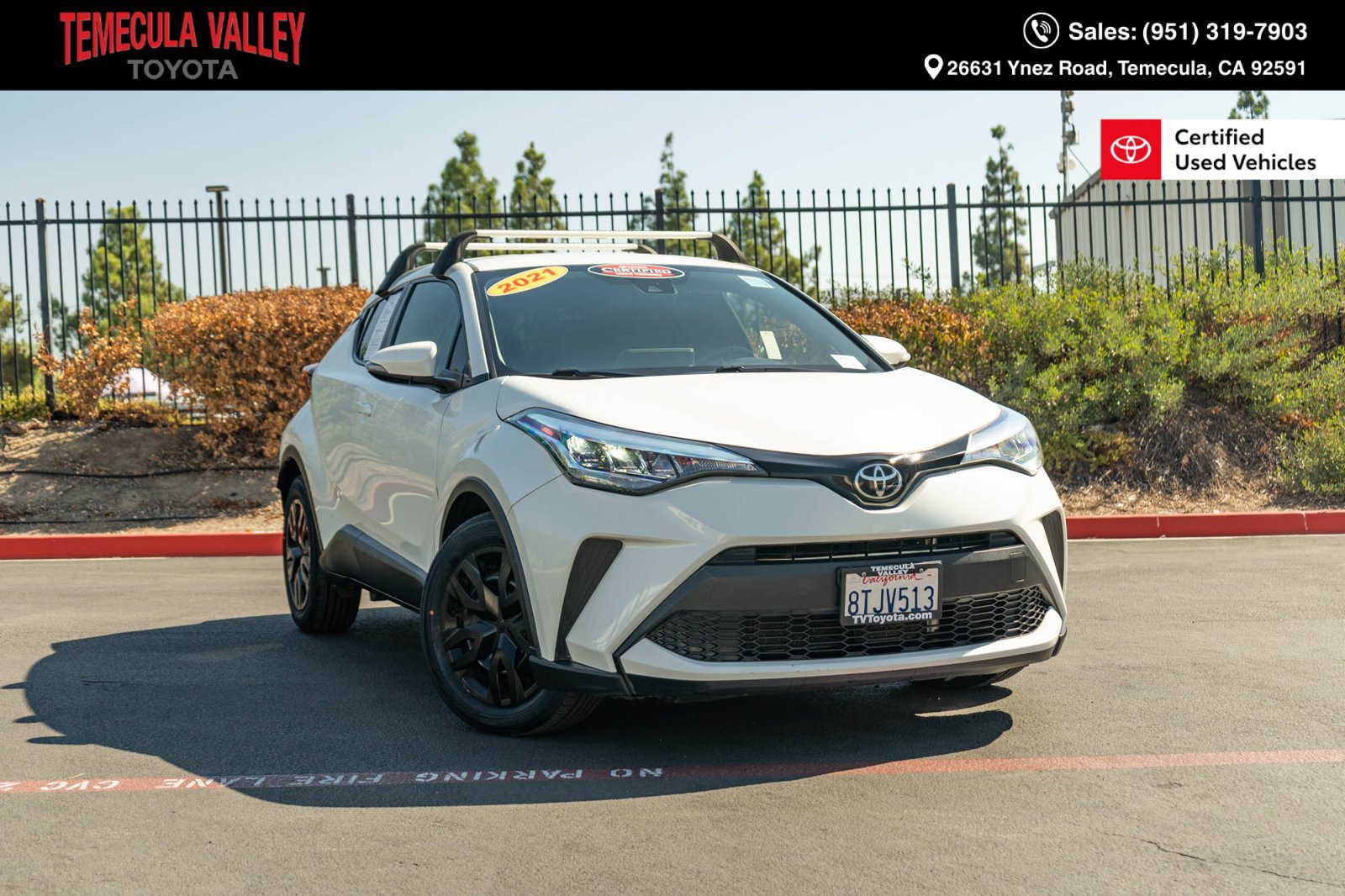 Certified 2021 Toyota C-HR LE FWD image 1