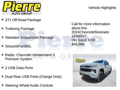 Used 2024 Chevrolet Silverado 1500 RST w/ True North Edition Plus image 12