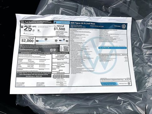 New 2026 Volkswagen Tiguan SE R-Line image 36