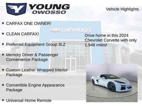 Used 2024 Chevrolet Corvette E-Ray image 8