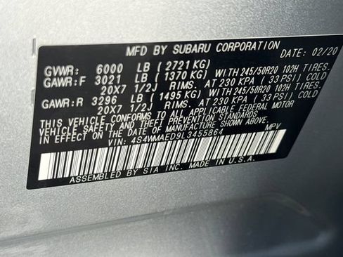 Used 2020 Subaru Ascent Premium w/ Sport Package AWD/4WD image 30