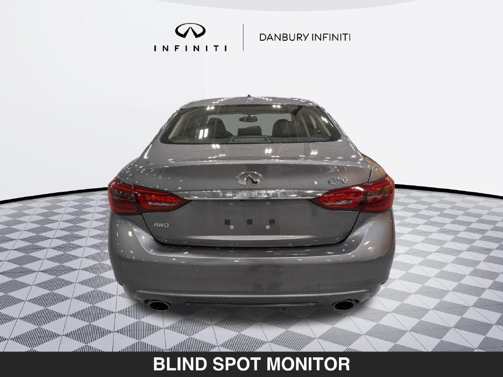 Used 2023 INFINITI Q50 Luxe w/ Cargo Package AWD/4WD image 4