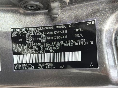 Used 2020 Toyota Sienna Limited Premium image 29