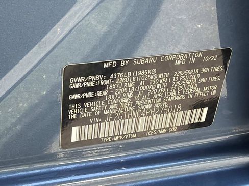 Certified 2023 Subaru Crosstrek 2.5i Limited AWD/4WD image 36