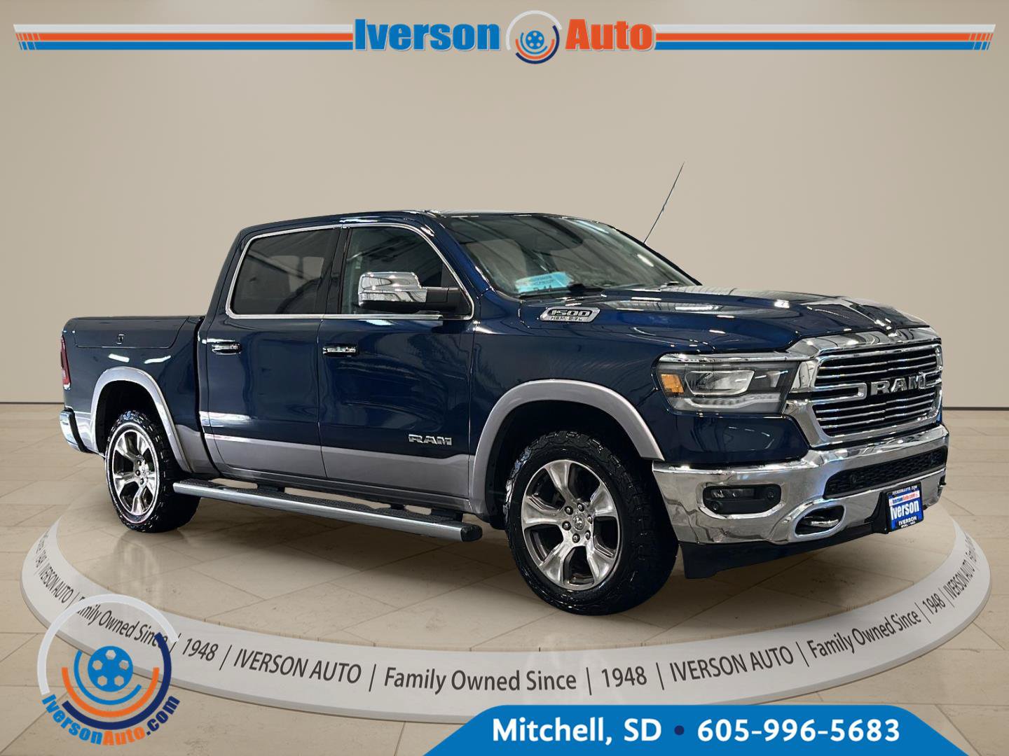 Used 2020 RAM 1500 Laramie AWD/4WD image 1