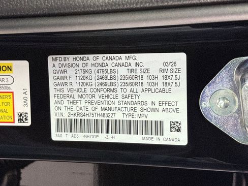 New 2026 Honda CR-V EX-L image 20
