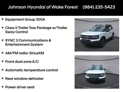 Used 2024 Ford Bronco Sport Outer Banks image 6