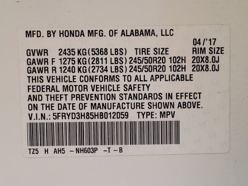 Used 2017 Acura MDX FWD w/ Advance Package image 33