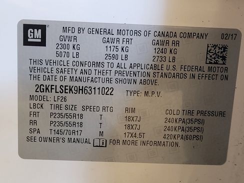 Used 2017 GMC Terrain SLE AWD/4WD image 33