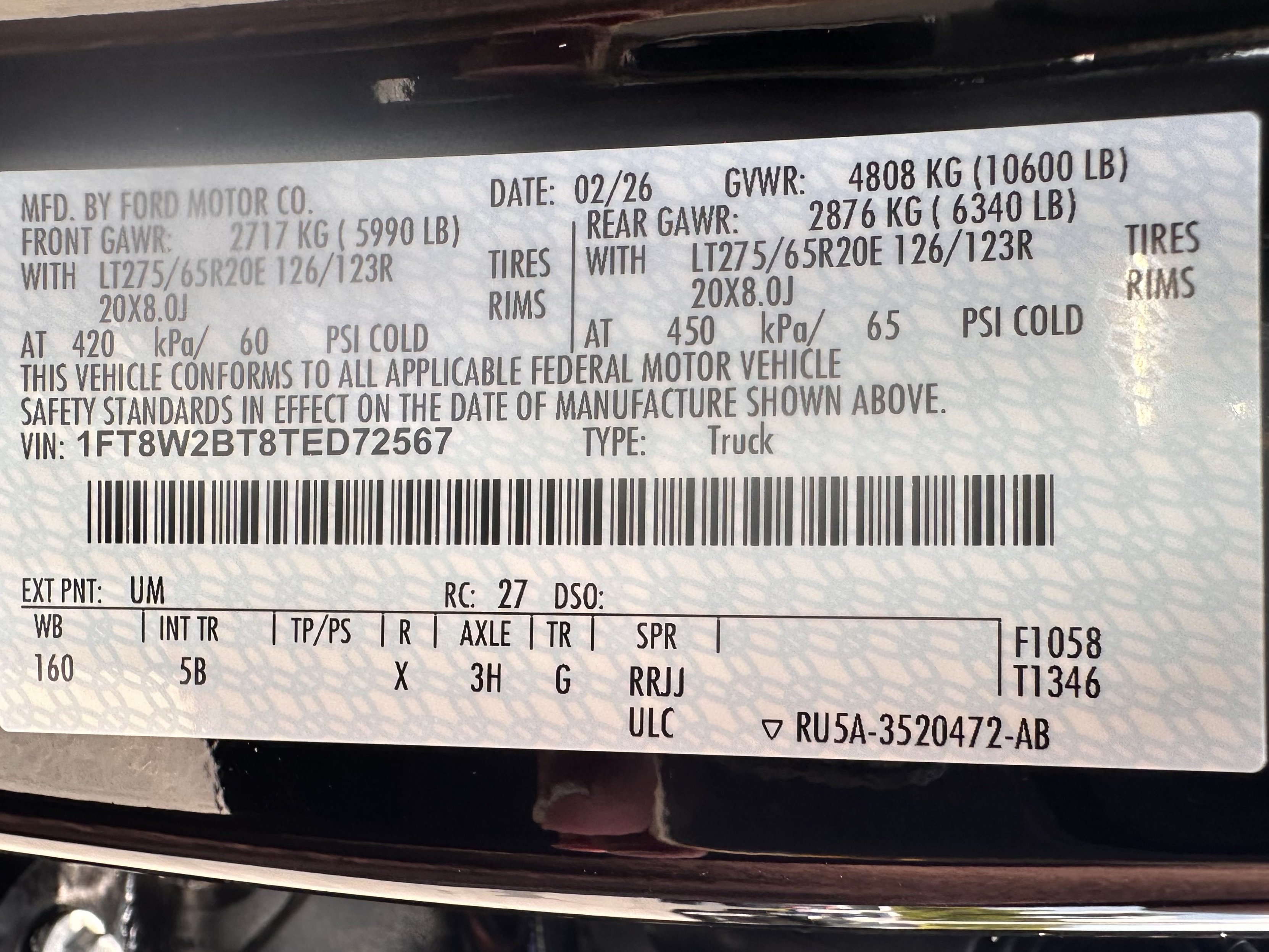 Used 2026 Ford F250 Lariat w/ Lariat Ultimate Package AWD/4WD image 34